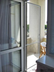 Дверная москитная сетка с перемычкой